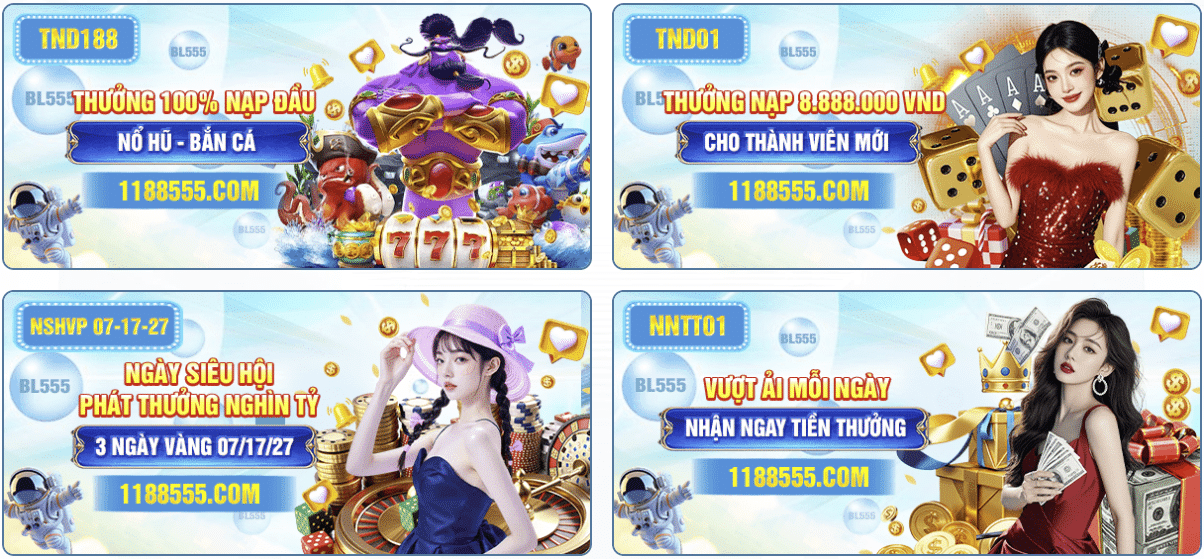 bl555 khuyến mãi tân thủ 2026